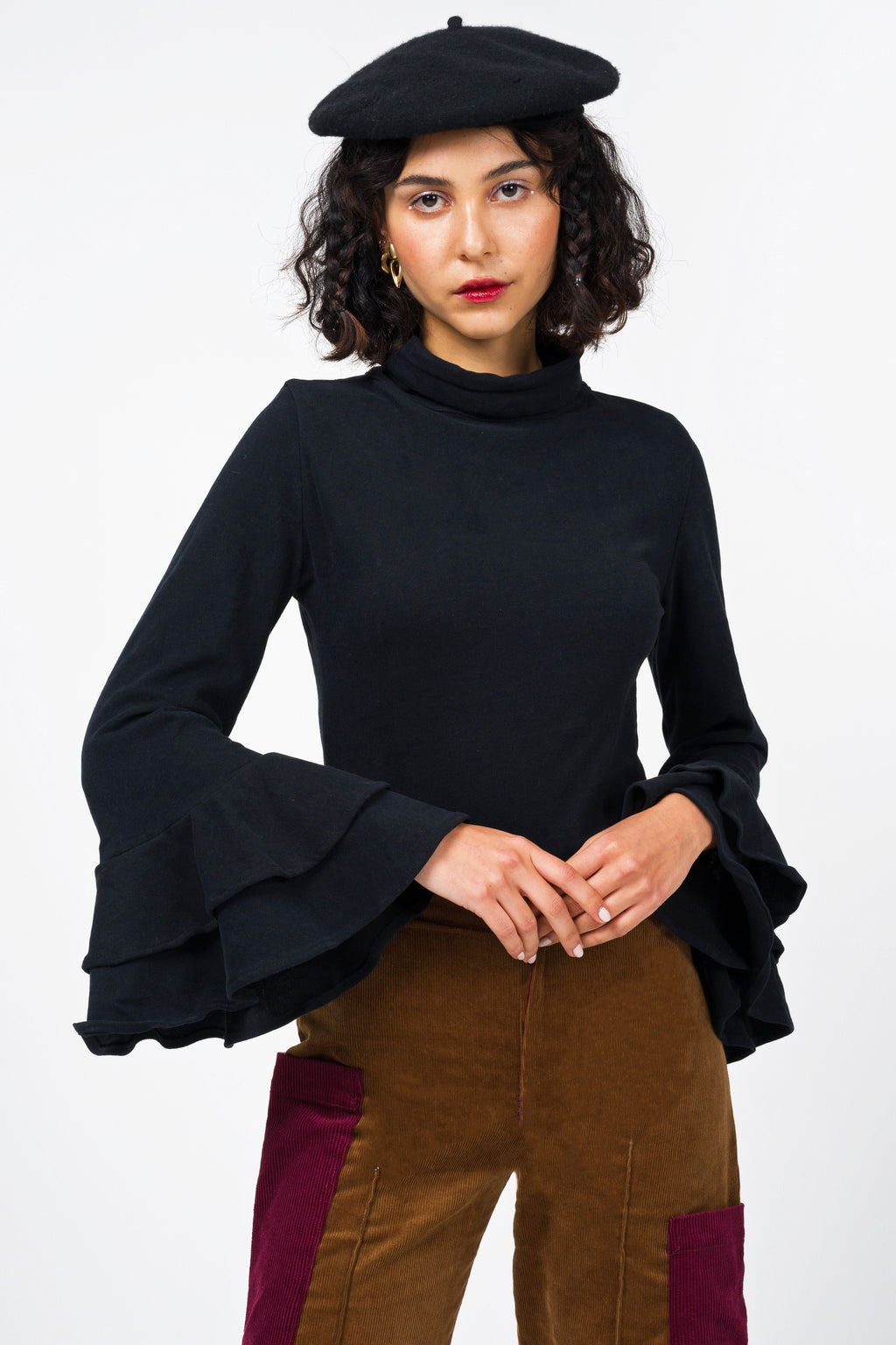 Bell Sleeve Turtleneck – SOLAI