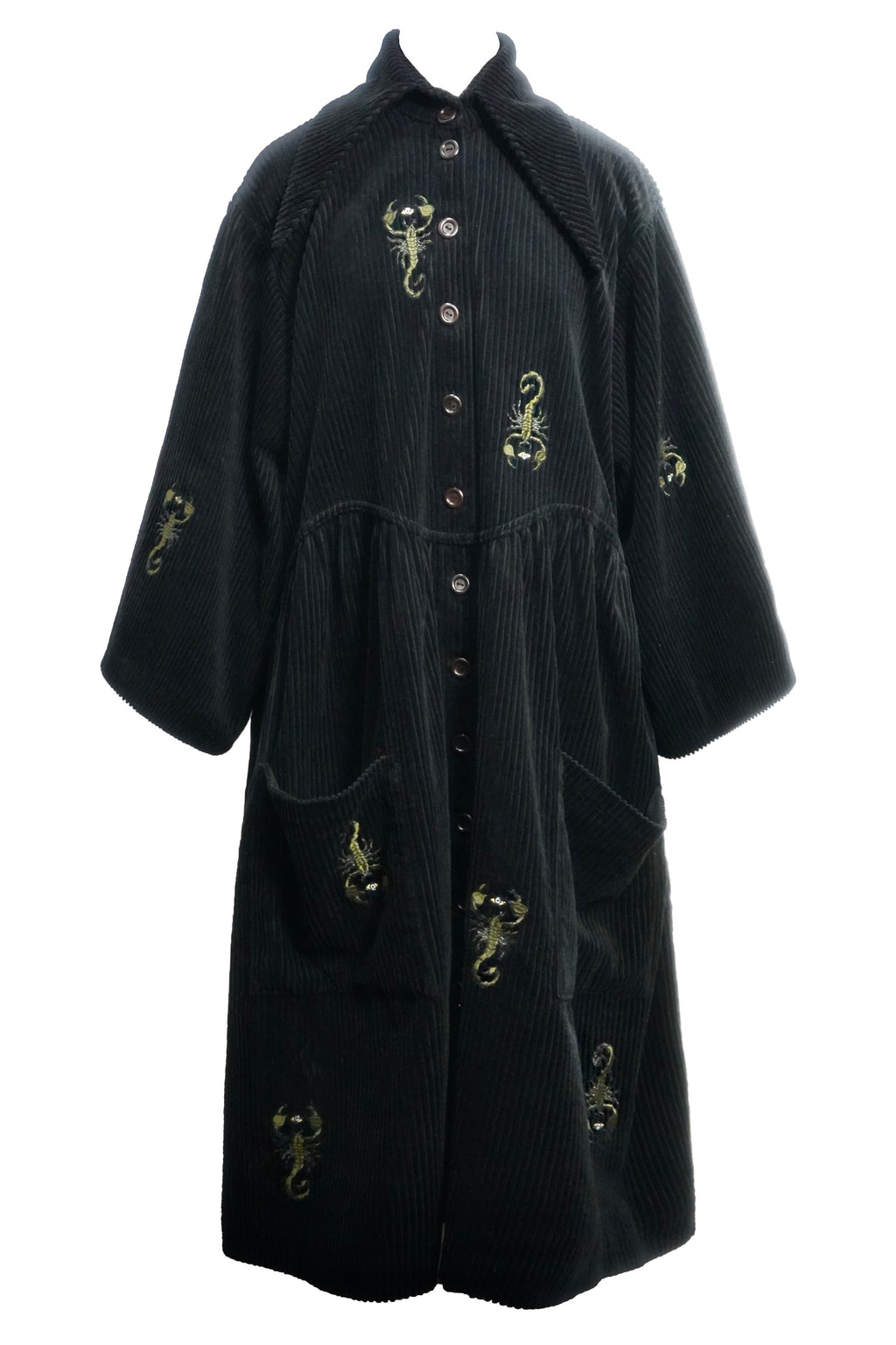 Persephone Cord Trench Coat – SOLAI