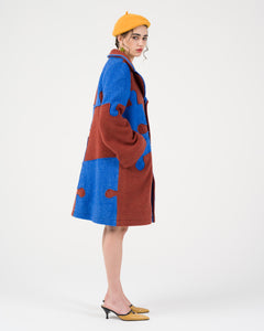Recycled Wool Puzzle Coat