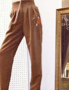 REVIVE Vintage High Waisted Trousers