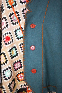 Patchwork Crochet Jacket