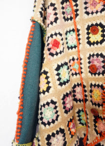 Patchwork Crochet Jacket